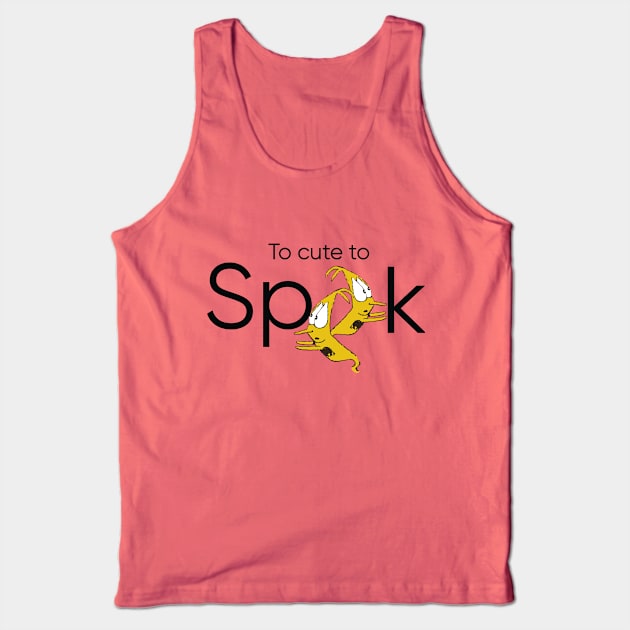 to cute to spook Tank Top by Lins-penseeltje